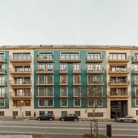 公寓 Guest Renovato Luxus Flat W/ Parking 波尔图